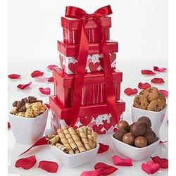 Be Mine Valentine Chocolate and Sweets Gift Tower