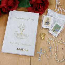 Personalized First Communion Gift Set