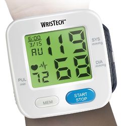 Color-Changing Wrist Blood Pressure Monitor