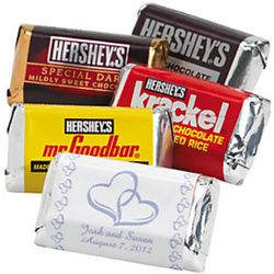 Two Hearts Personalized Hershey's Miniatures Bars