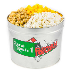 2 Gallon Popcorn Combo in Rural Route 1 Tin