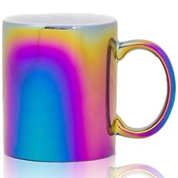 Colorful Rainbow Iridescent Coffee Mug
