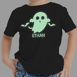 Glow in the Dark Ghost Personalized T-Shirt
