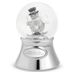 2011 Snowman Snow Globe