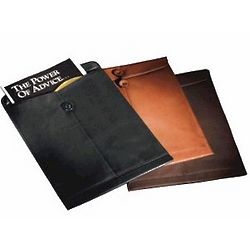 Leather Manila Folder