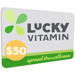 Lucky Vitamin $50.00 e-Gift Certificate