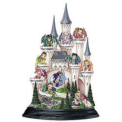 Castle of Dragons with 10 Fairy Figurines