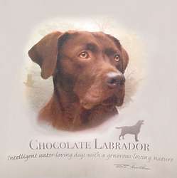 Chocolate Lab Dog Breed T-Shirt