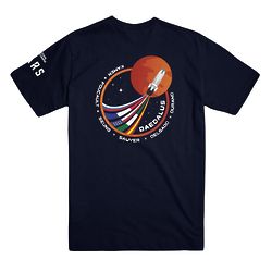 National Geographic Mars Daedalus Navy T-Shirt