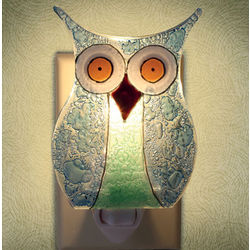 Glass Owl Nightlight