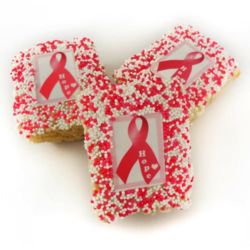 Pink Ribbon Krispies for a Cure