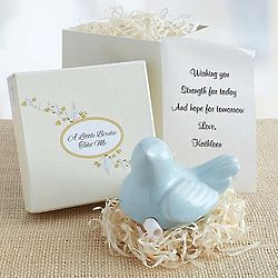 Personalized Remembrance Messenger Bird Figurine