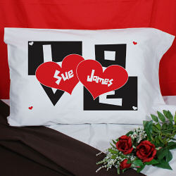 Personalized Love Pillowcase