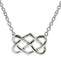 Designer Style Sterling Silver Celtic Knot Pendant