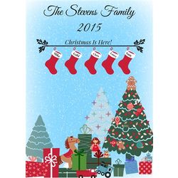 Christmas Family Framed Print