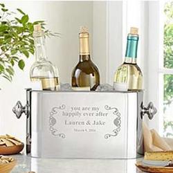 Personalized You Are My Happily Ever After Wine Chiller