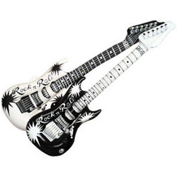 Black White Guitar Inflate