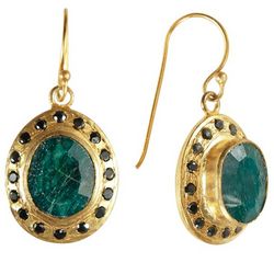 Isabella Emerald Earrings