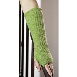 Lime Warmth Alpaca Blend Fingerless Mitts