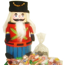 Nut Cracker Tower Candy Gift Box