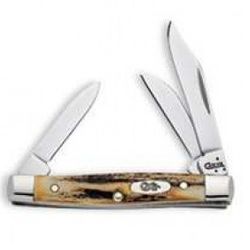 Stainless Steel Stag Small Stockman Pocket Knife