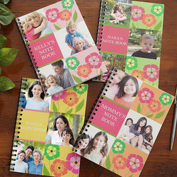 Photo Collage Personalized Mini Notebook Set