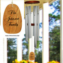 Personalized Family Wind Chime