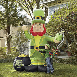 St. Patrick's Day Leprechaun Inflatable