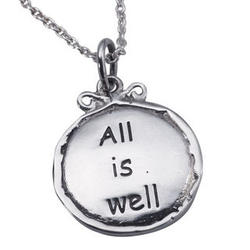 Sterling Silver All Is Well Necklace