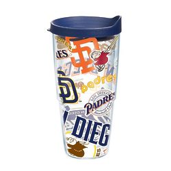 San Diego Padres All Over Tumbler with Lid
