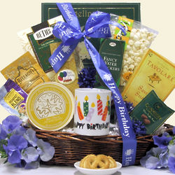 Birthday Wishes Gourmet Gift Basket