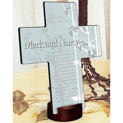 Personalized Wedding Prayer Cross