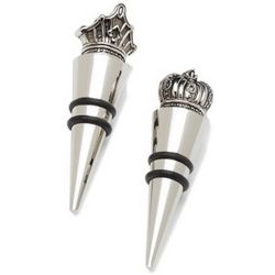 His and Hers Royalty Wine Stoppers
