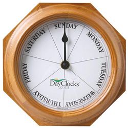 Oak Day Clock