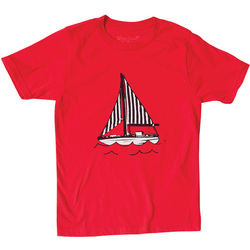 Boy's Sailboat Graphic T-Shirt