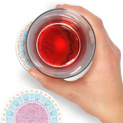 Decoder Drinks Glass and Coaster Set