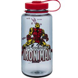 Iron Man Wide Mouth Water Bottle