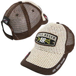 Kyle Busch #18 Cool Breeze Straw Hat