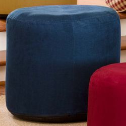 Large Round Inflatable Indoor Ottoman Pouf