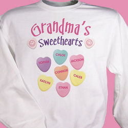 Sweethearts Candy Sweatshirt
