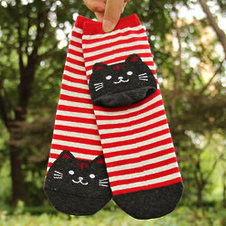 Watch Your Toes Kitty Socks