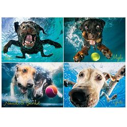 Underwater Dogs Splash! 1000 Piece Puzzle