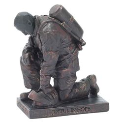 Firefighter's Called to Prayer Statue