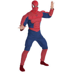 Adult Spiderman Muscle Chest Costume