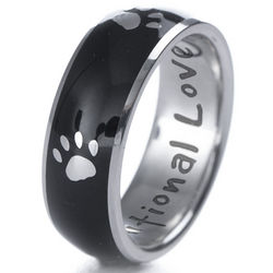 Paw Print Unconditional Love Band