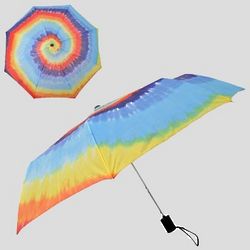 Rainbow Tie Dye Umbrella