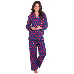 Strawberry Love Flannel Pajamas