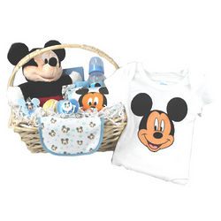 Mickey Mouse Baby Gift Basket