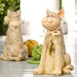 Hungry Kitty Statue