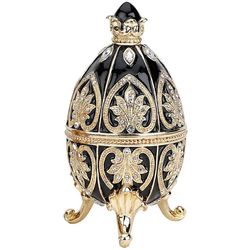 Alexander Palace Faberge-Style Nevsky Enameled Egg